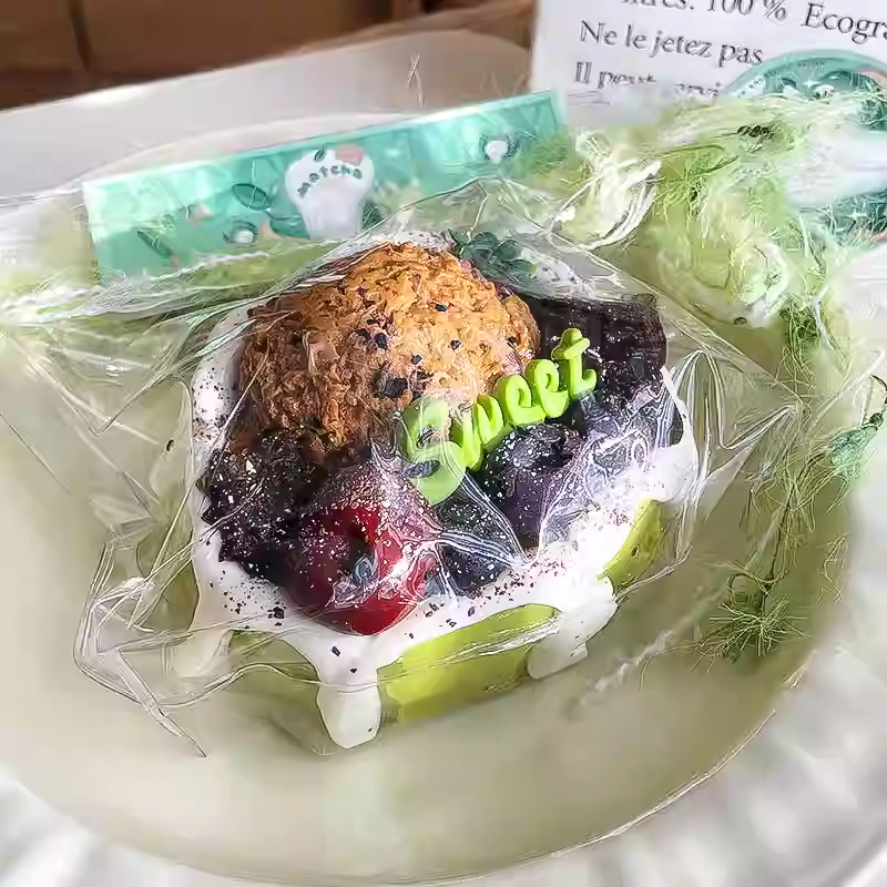 Fruit Matcha Cake
