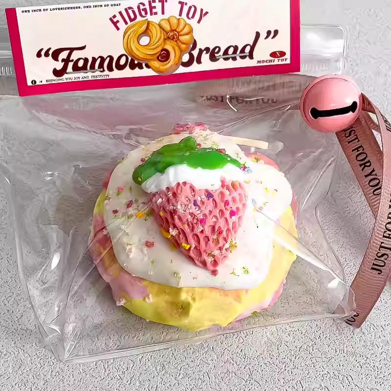 Pink Strawberry Milk Bun