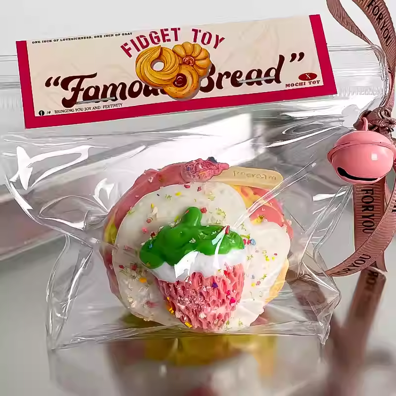 Pink Strawberry Milk Bun