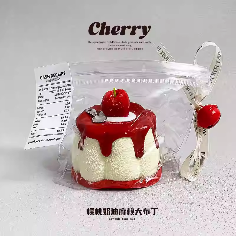 Cherry Cream Pudding