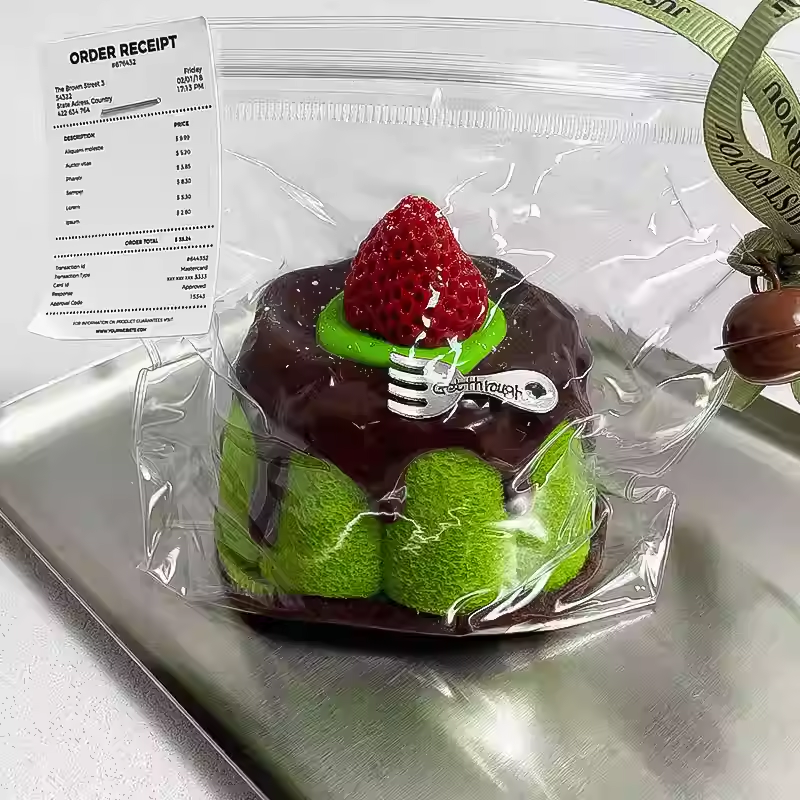 Matcha Chocolate Strawberry Pudding