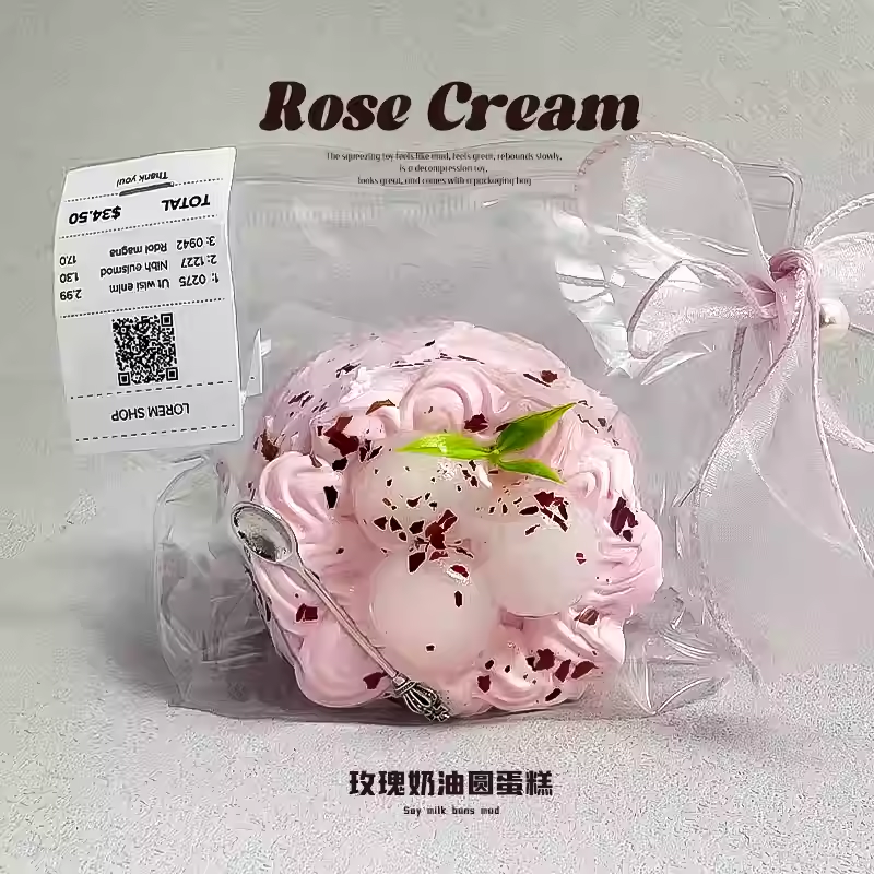 Rose Cream Cake