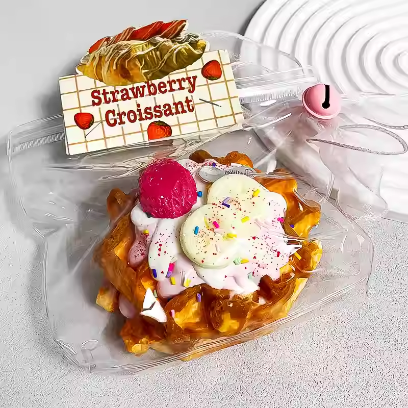 Strawberry Waffle Cake