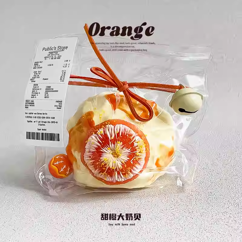 Orange Cream Bun
