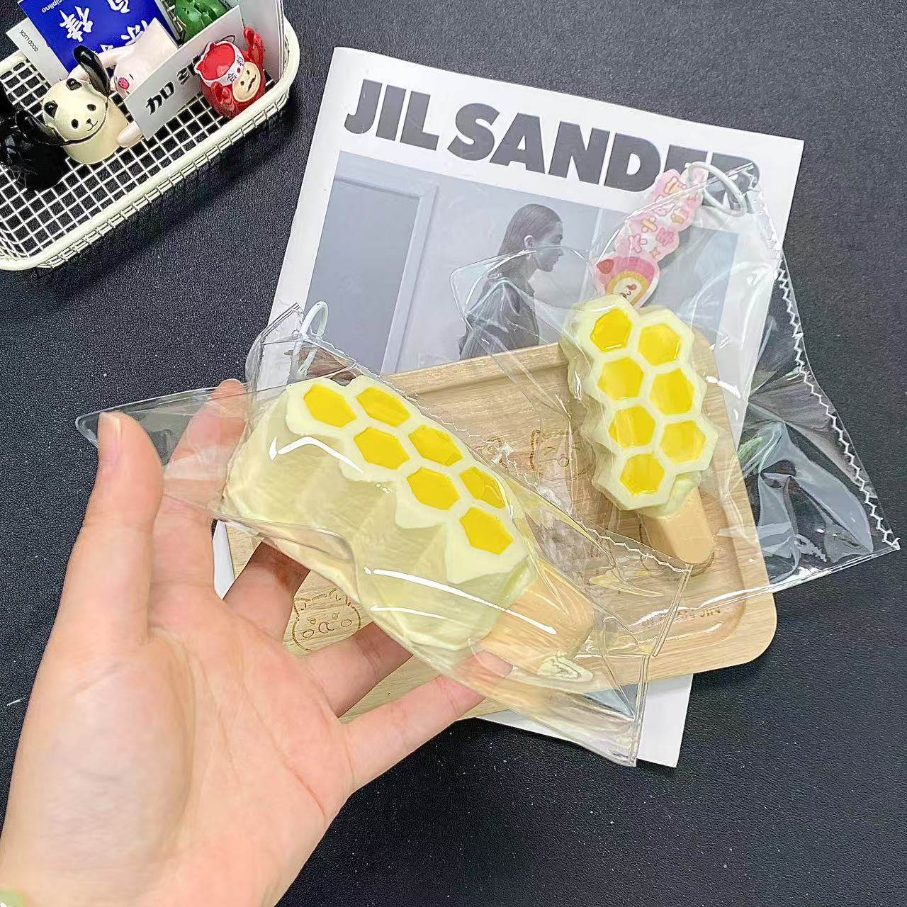 Honeycomb Ice Cream Bar