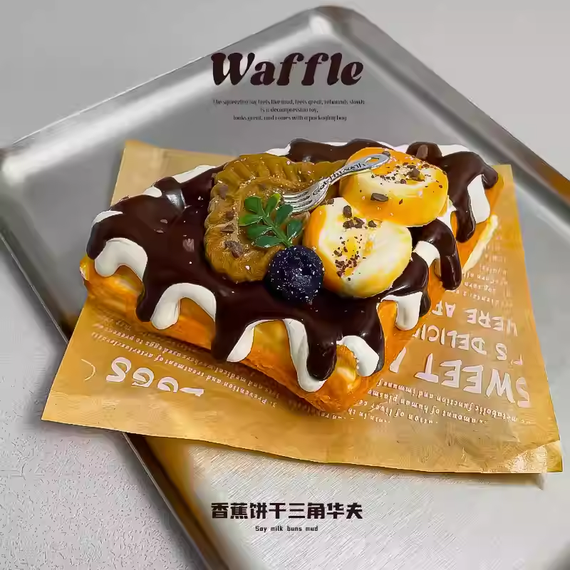 Banana Waffle