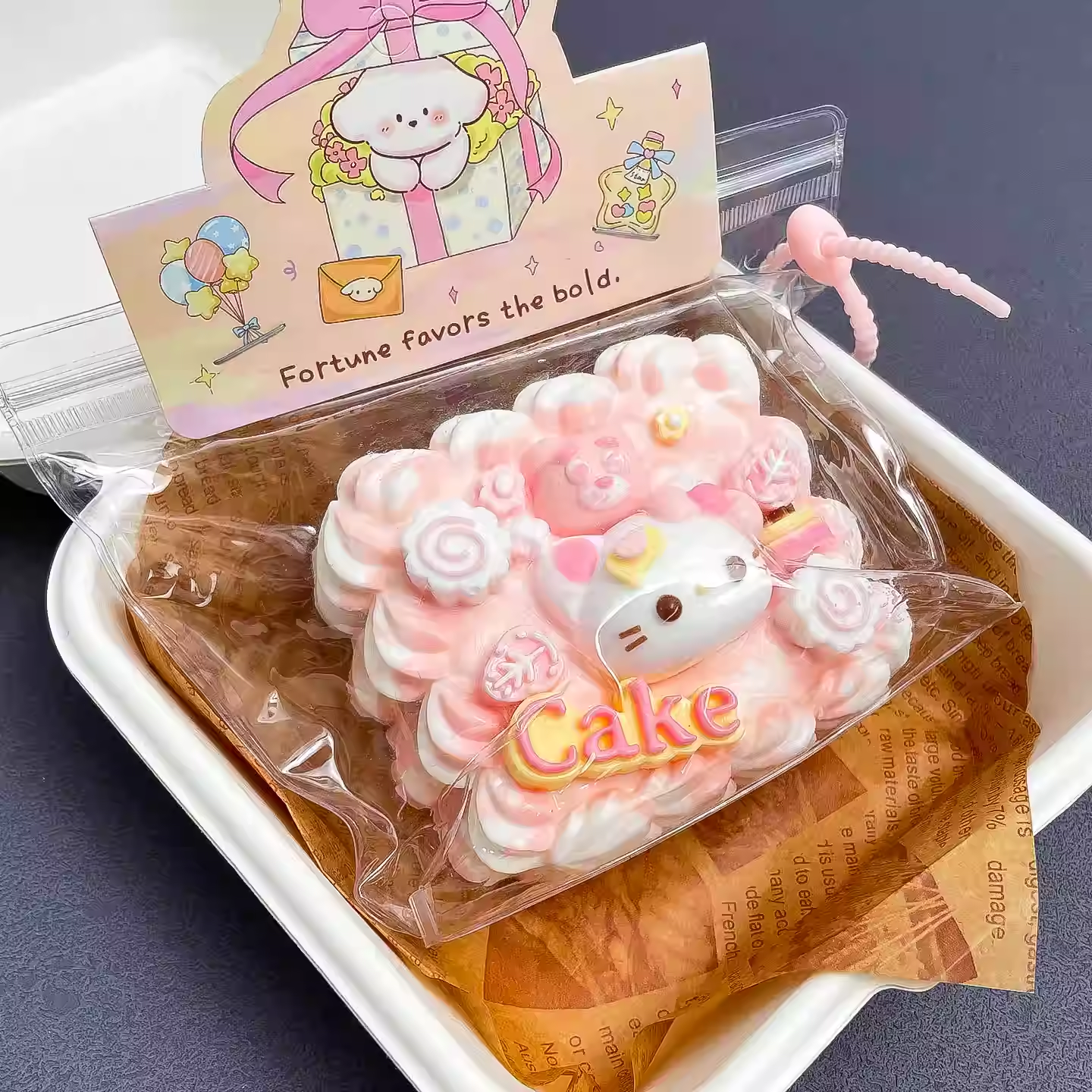 Cat Cream Cake