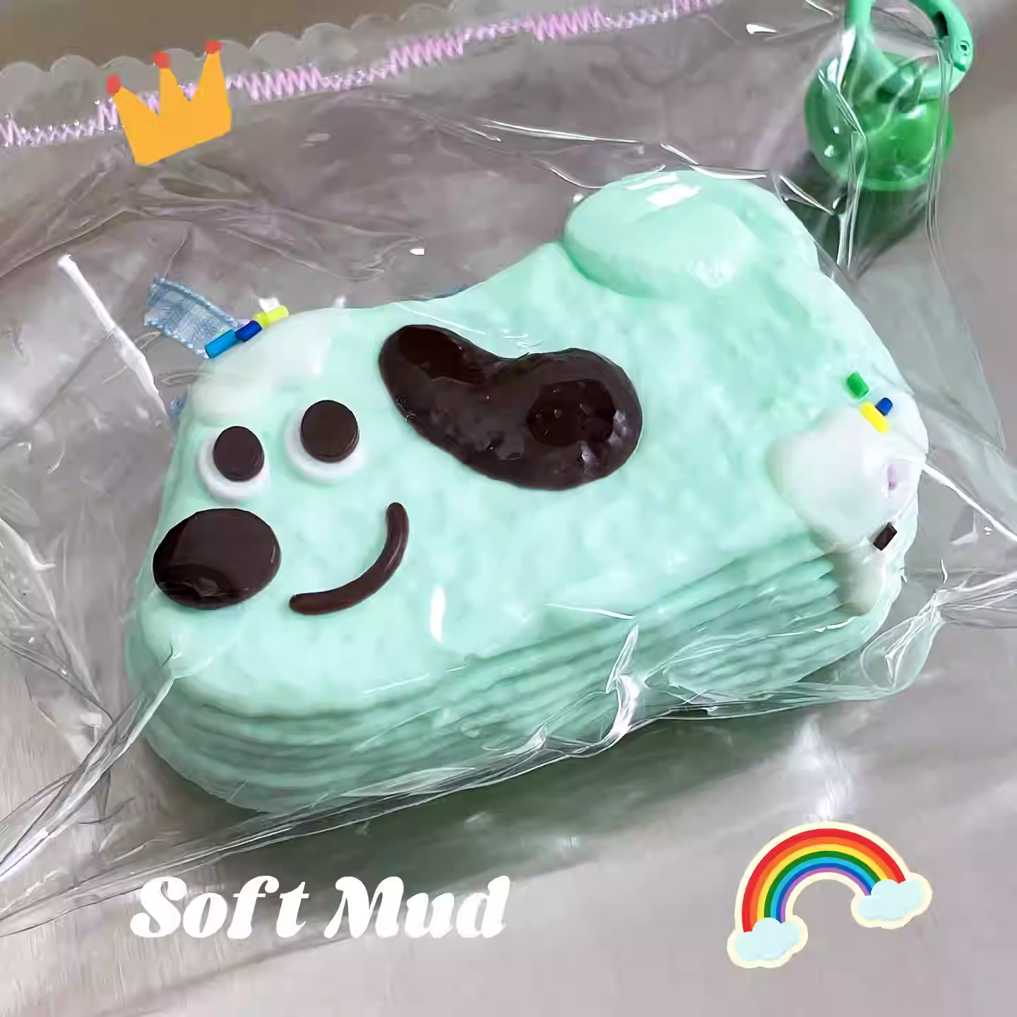 Mint Puppy Bun
