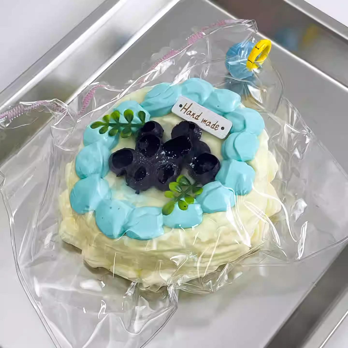 Blueberry Sea Salt Cake