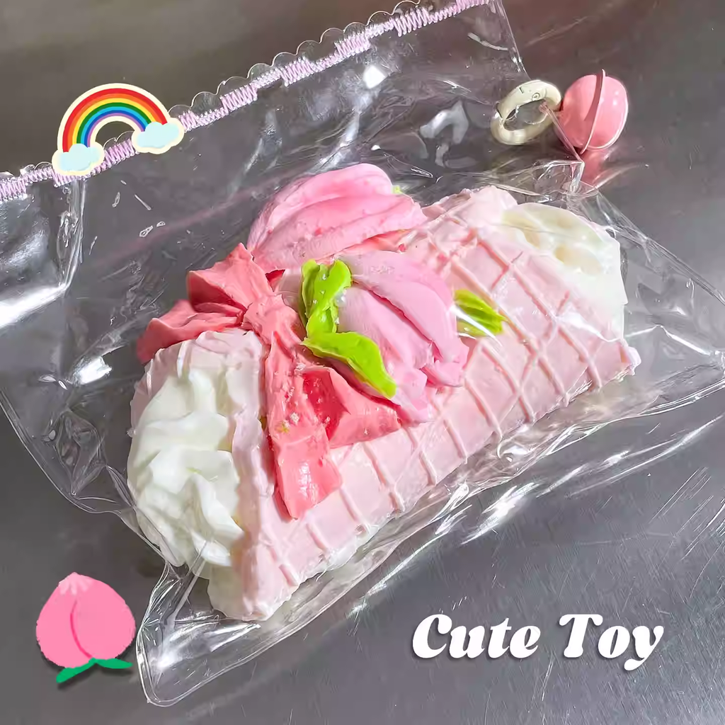 Cream Tulip Waffle Roll