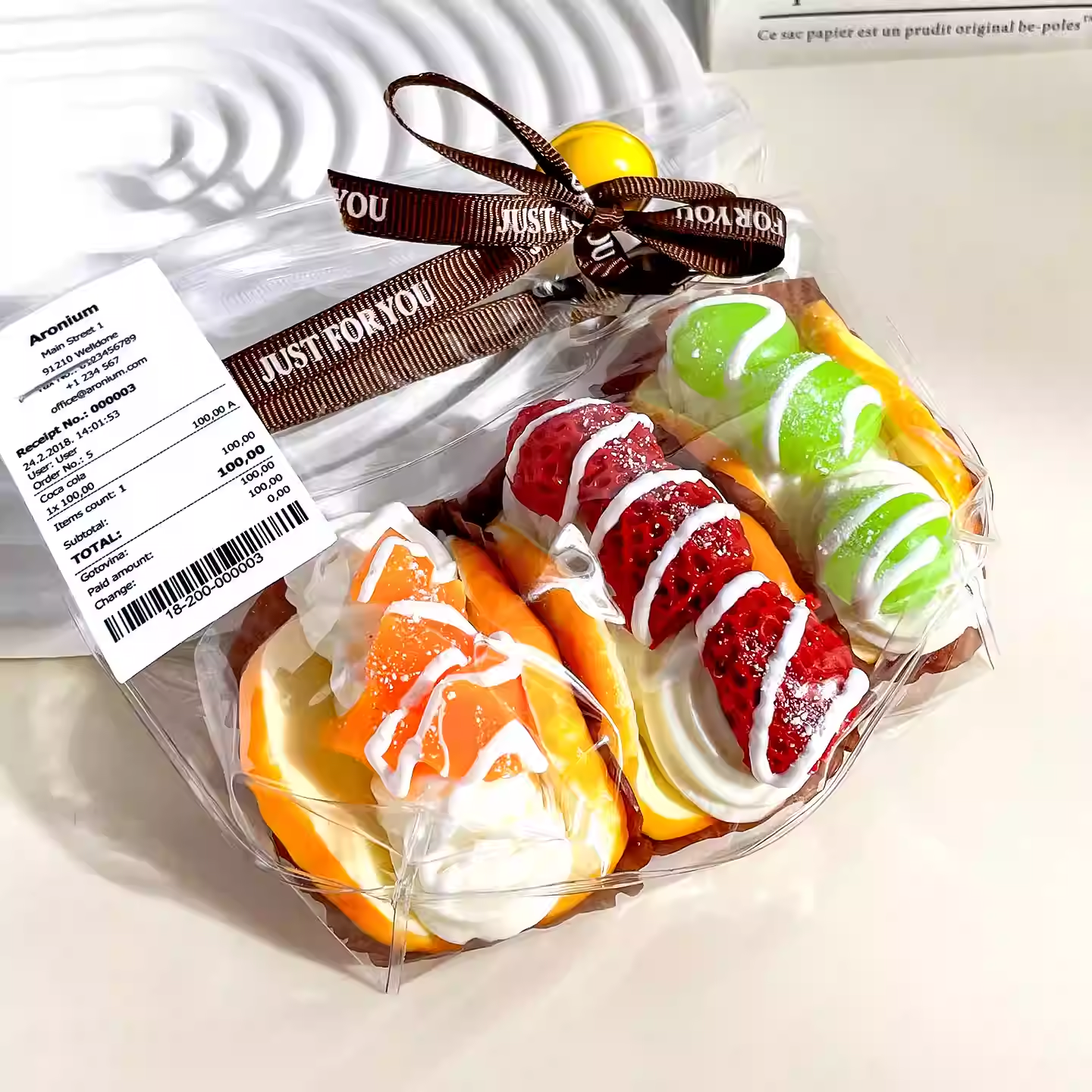 Three Brothers Fruit Hug Roll