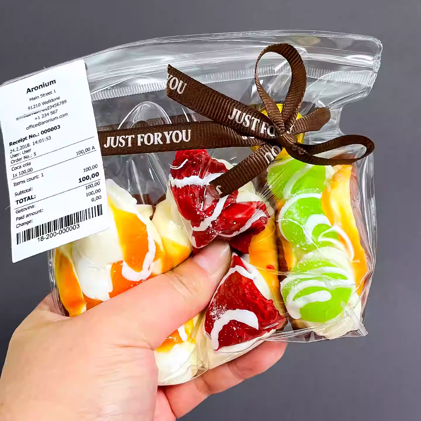 Three Brothers Fruit Hug Roll