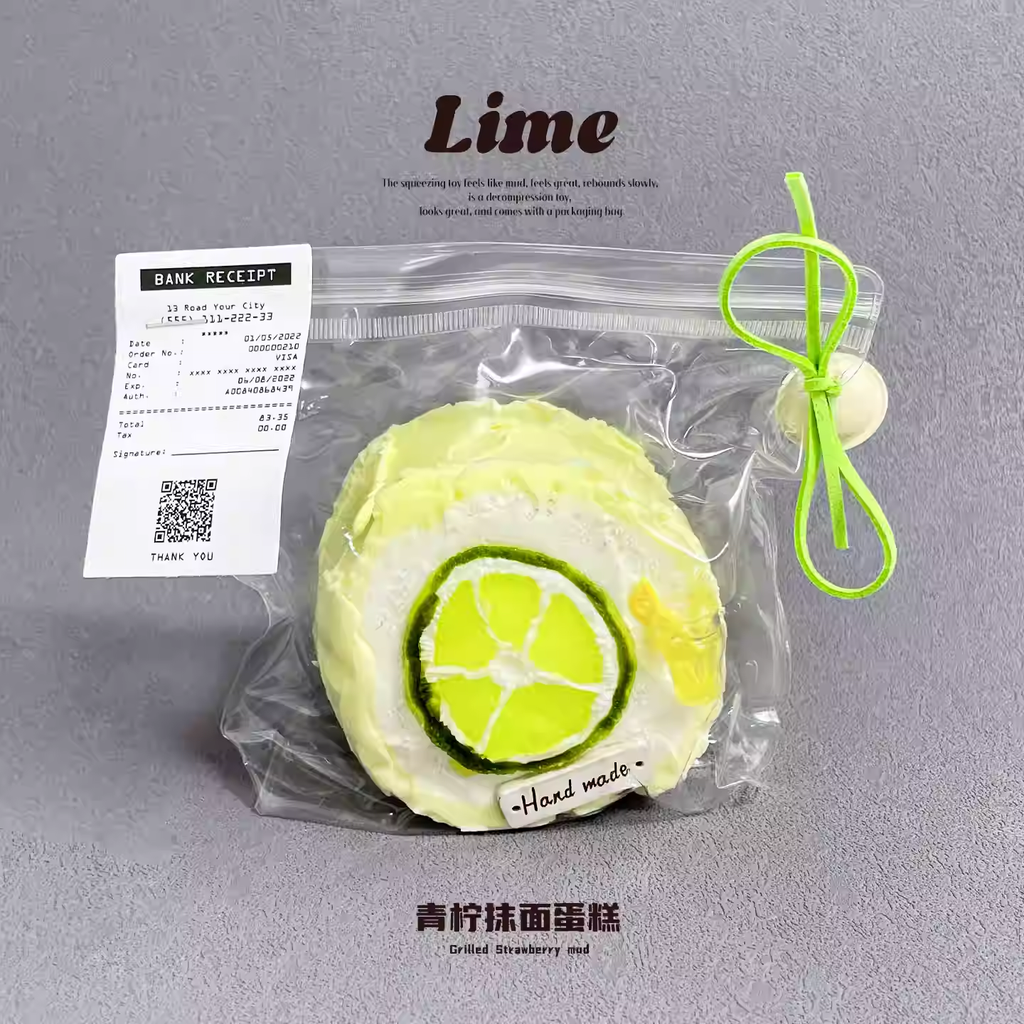Lime Frosted Cake