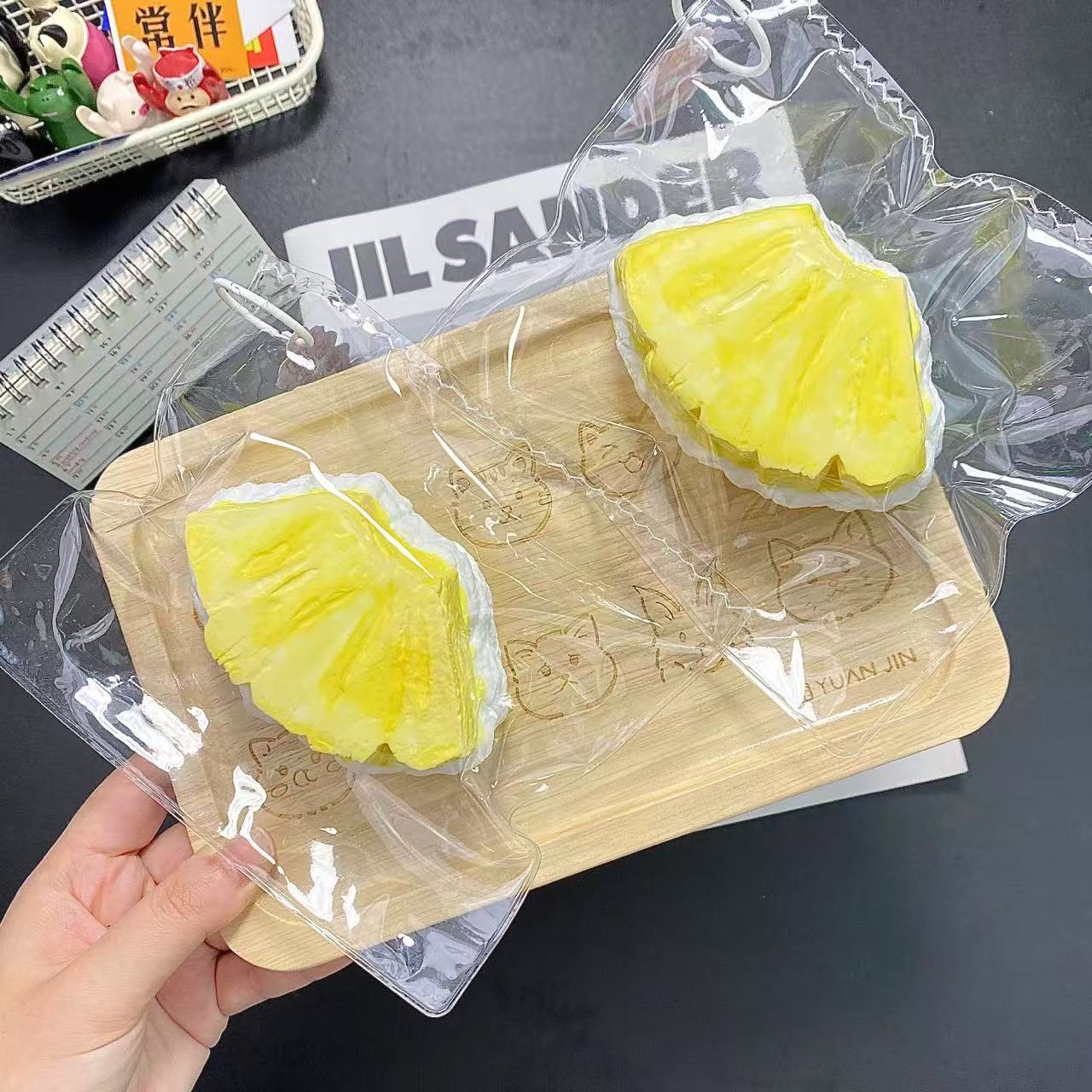 Pineapple with Yogurt in Between