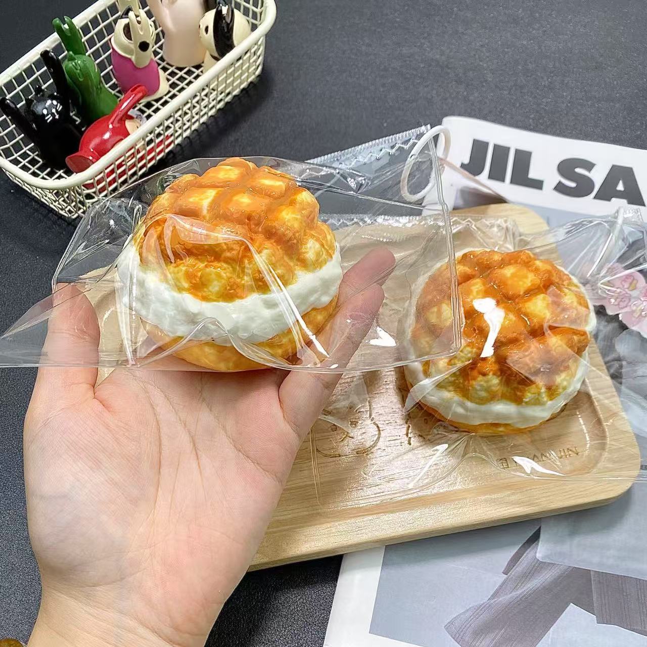 Cream-Filled Pineapple Bun