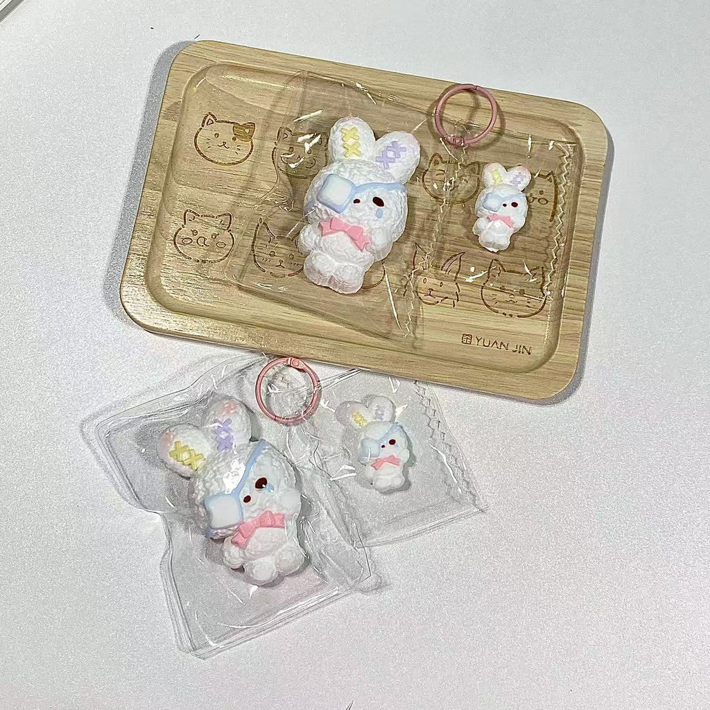 Stuffed Rabbit Parent-Child Bags
