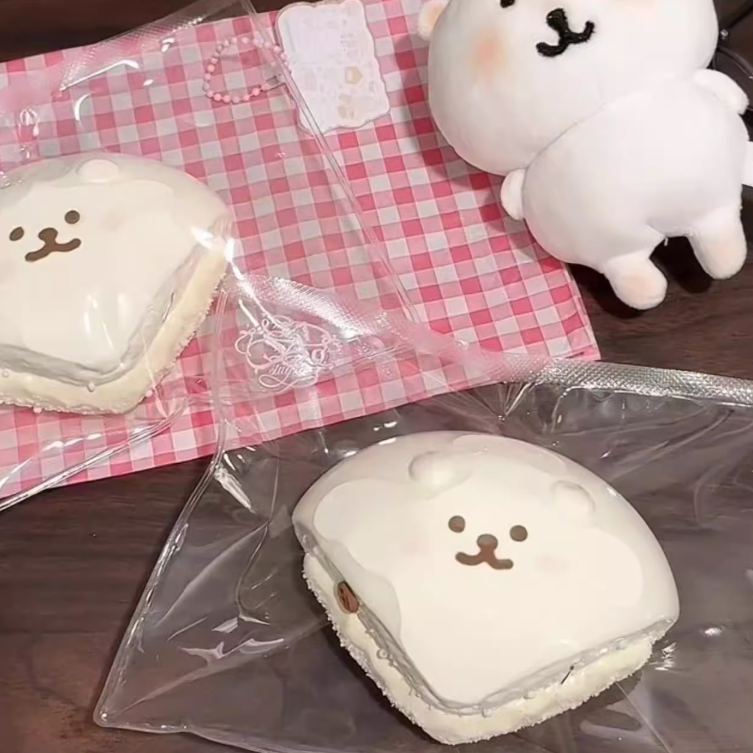Bear Cream Cheese Bun