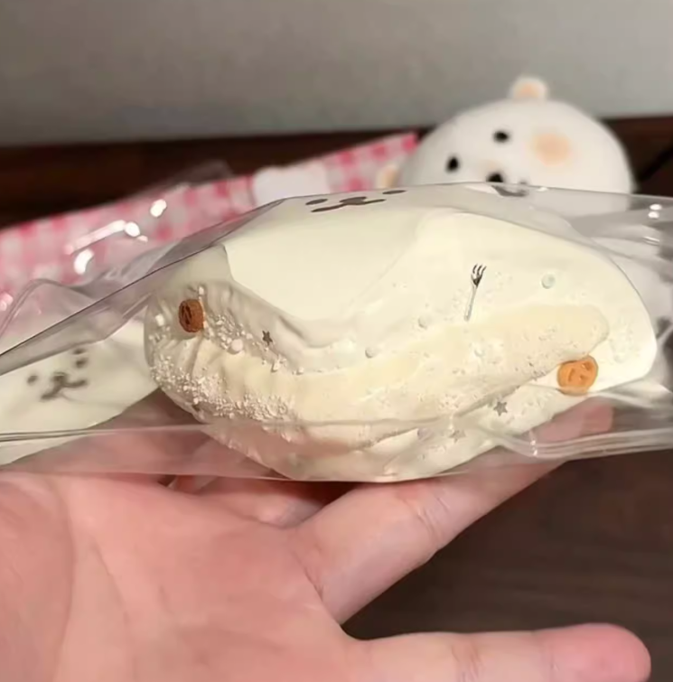 Bear Cream Cheese Bun